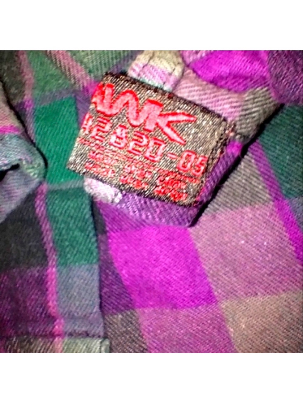 Vintage Tony Hawk Long Sleeve Button Down Throwback Grunge Skate Flannel Mens XL - Picture 7 of 7